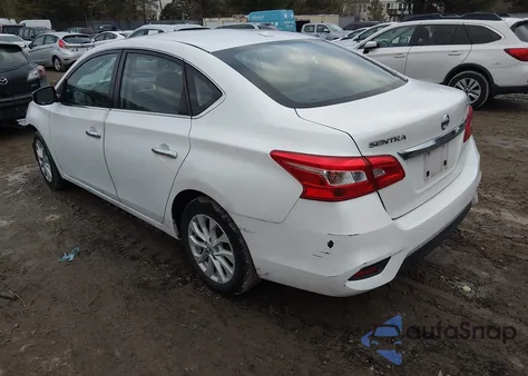 2018 Nissan Sentra Sv z USA, uszkodzony, nr VIN 3N1AB7AP3JY305344